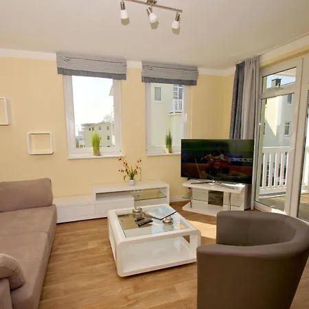 Apartment Balkon, Gratis Nutzung Vom Ahoi Erlebnisbad Und Sauna In Sellin - Meeresblick 54 Goehren (Ruegen)