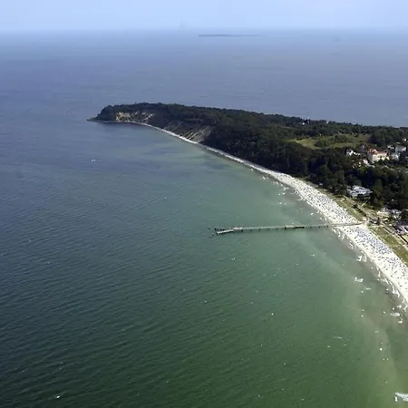 Balkon, Gratis Nutzung Vom Ahoi Erlebnisbad Und Sauna In Sellin - Meeresblick 54 Apartment