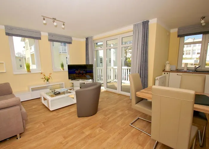 Balkon, Gratis Nutzung Vom Ahoi Erlebnisbad Und Sauna In Sellin - Meeresblick 54