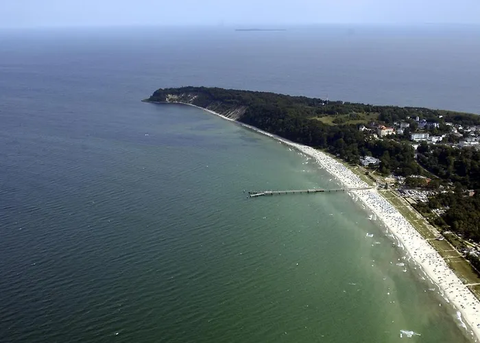 Balkon, Gratis Nutzung Vom Ahoi Erlebnisbad Und Sauna In Sellin - Meeresblick 54 Appartement